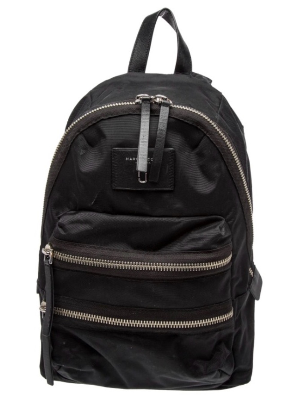 Marc Jacobs biker nylon leather backpack